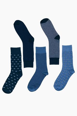 5 Pack Socks