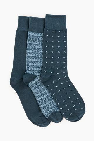 3 Pack Socks