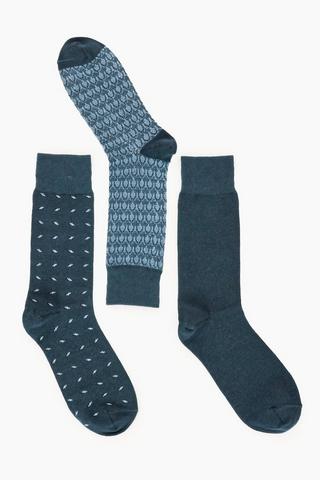 3 Pack Socks