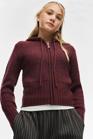 Knit Hoodie