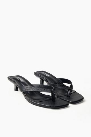 Thong Kitten Heel