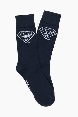 Superman Anklet Socks