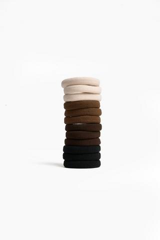 12 Pack Elastic Hairbands