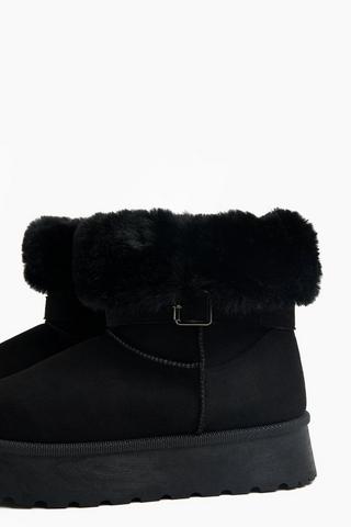 Fluffy Ankle Boot