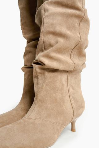 High Leg Shuffle Boot