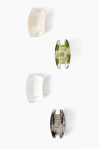 4 Pack Mini Hair Claws