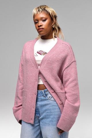 Oversized Knit Cardigan