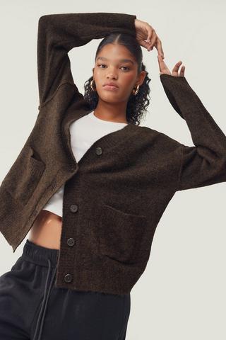 Oversized Knit Cardigan