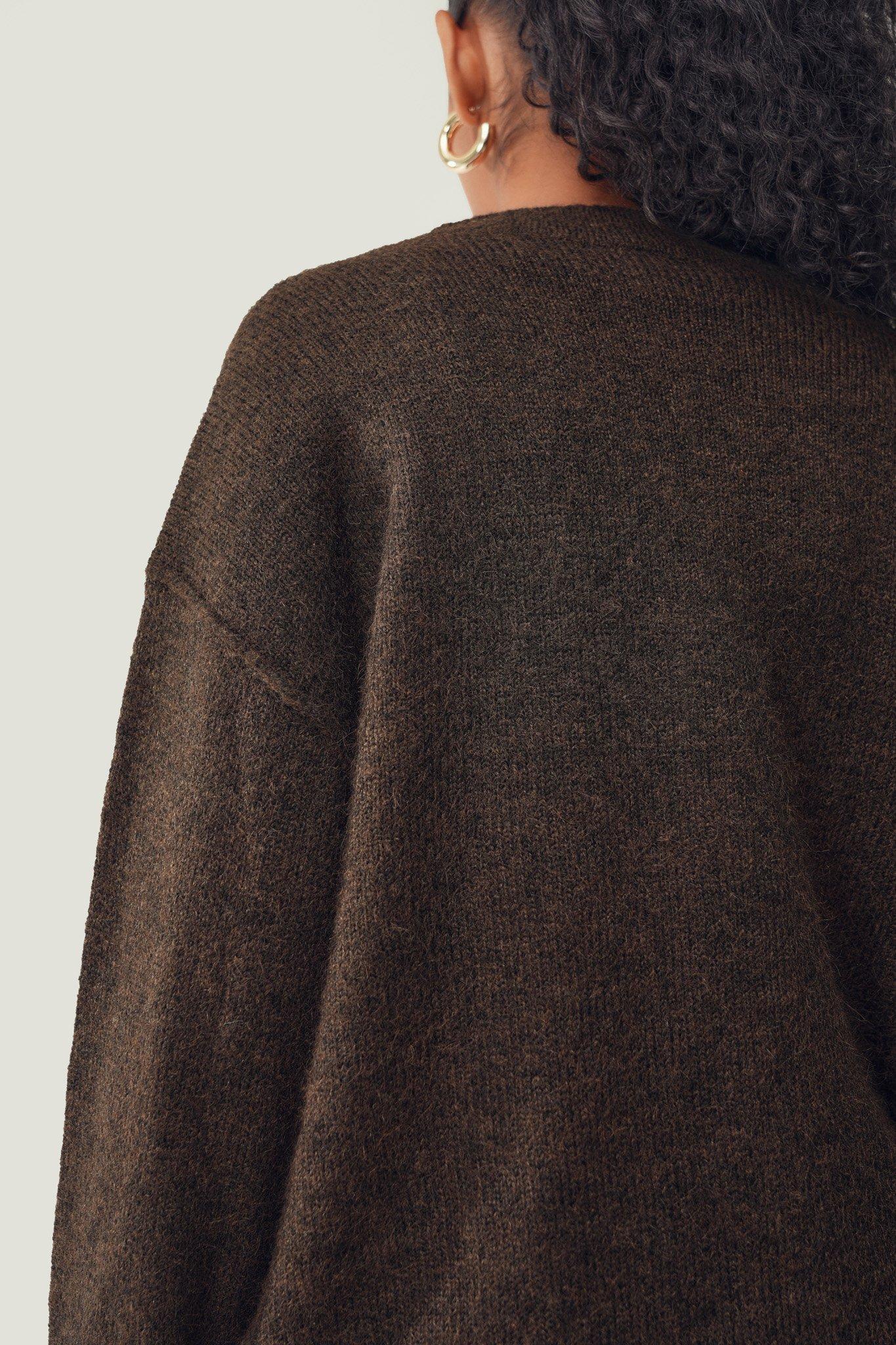 Oversized Knit Cardigan