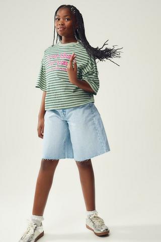 Baggy Denim Jorts