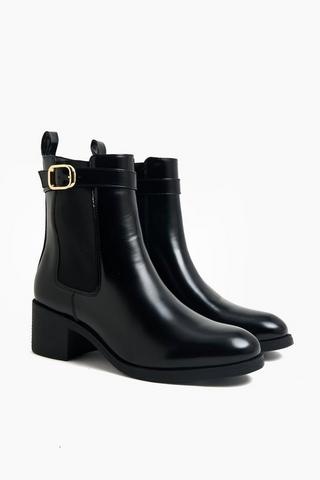 Buckle Strap Boot