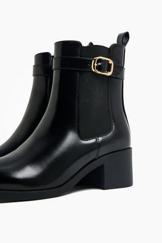 Buckle Strap Boot
