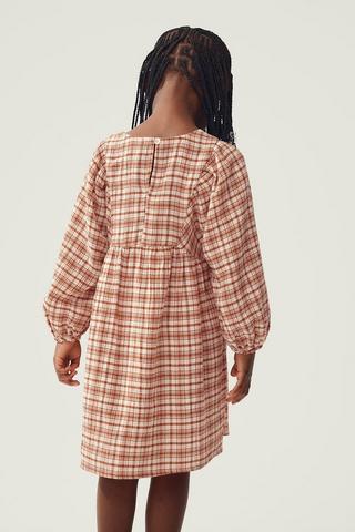 Check Fit And Flare Dress