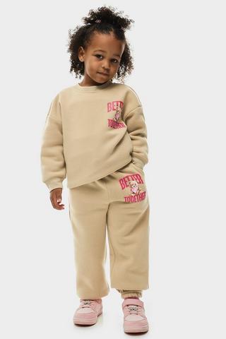 Sweat Top And Joggers Set