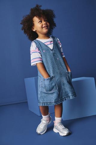 Denim Pinni Dress
