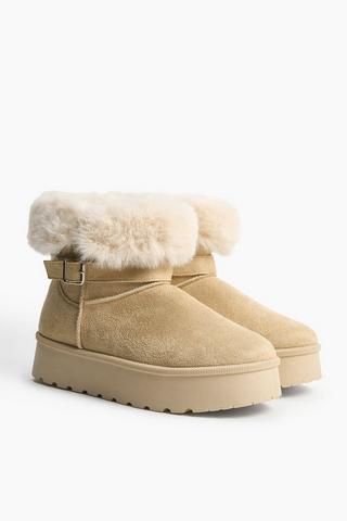 Fluffy Ankle Boot