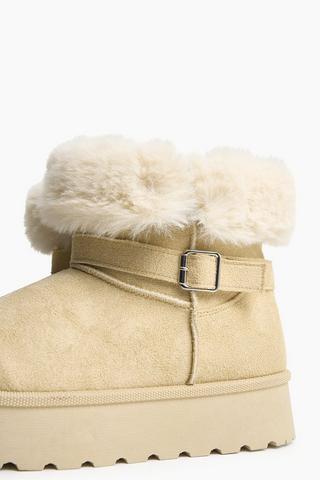 Fluffy Ankle Boot