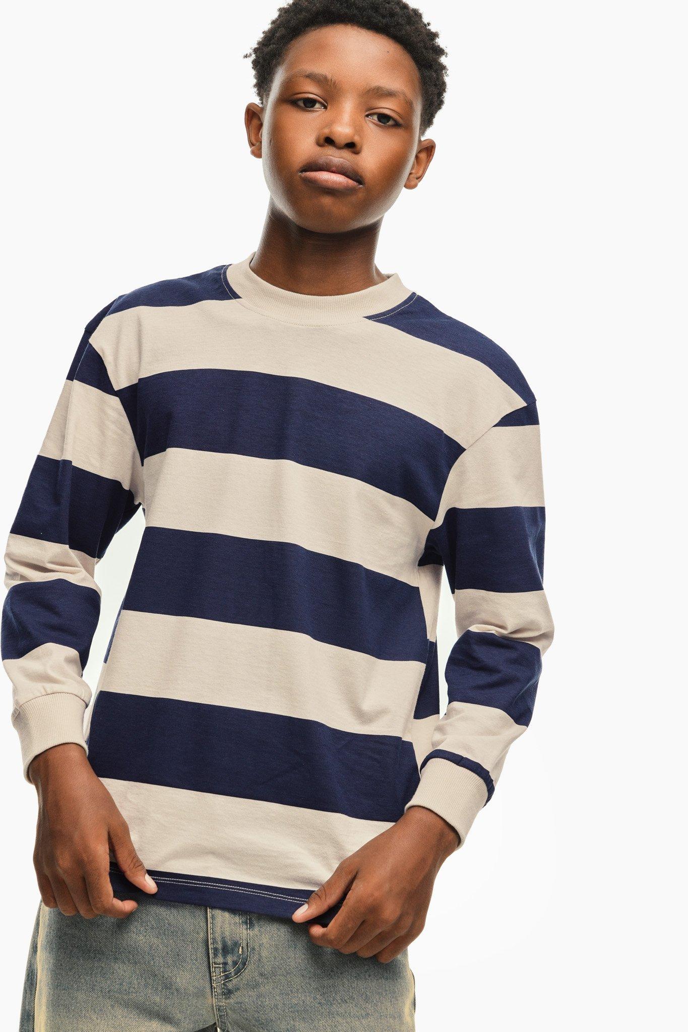 トップス Field Long Sleeve Striped Tee Stripe Long Sleeve T-Shirt