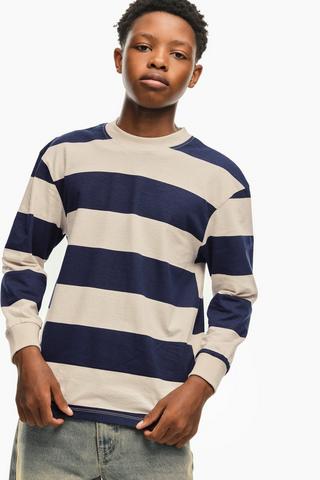 Stripe Long Sleeve T-Shirt