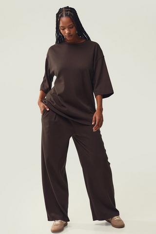 Interlock Wide Leg Pants