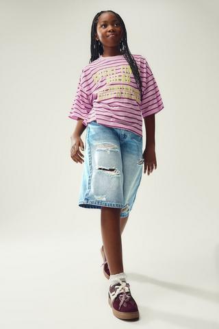 Baggy Denim Jorts