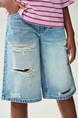 Baggy Denim Jorts