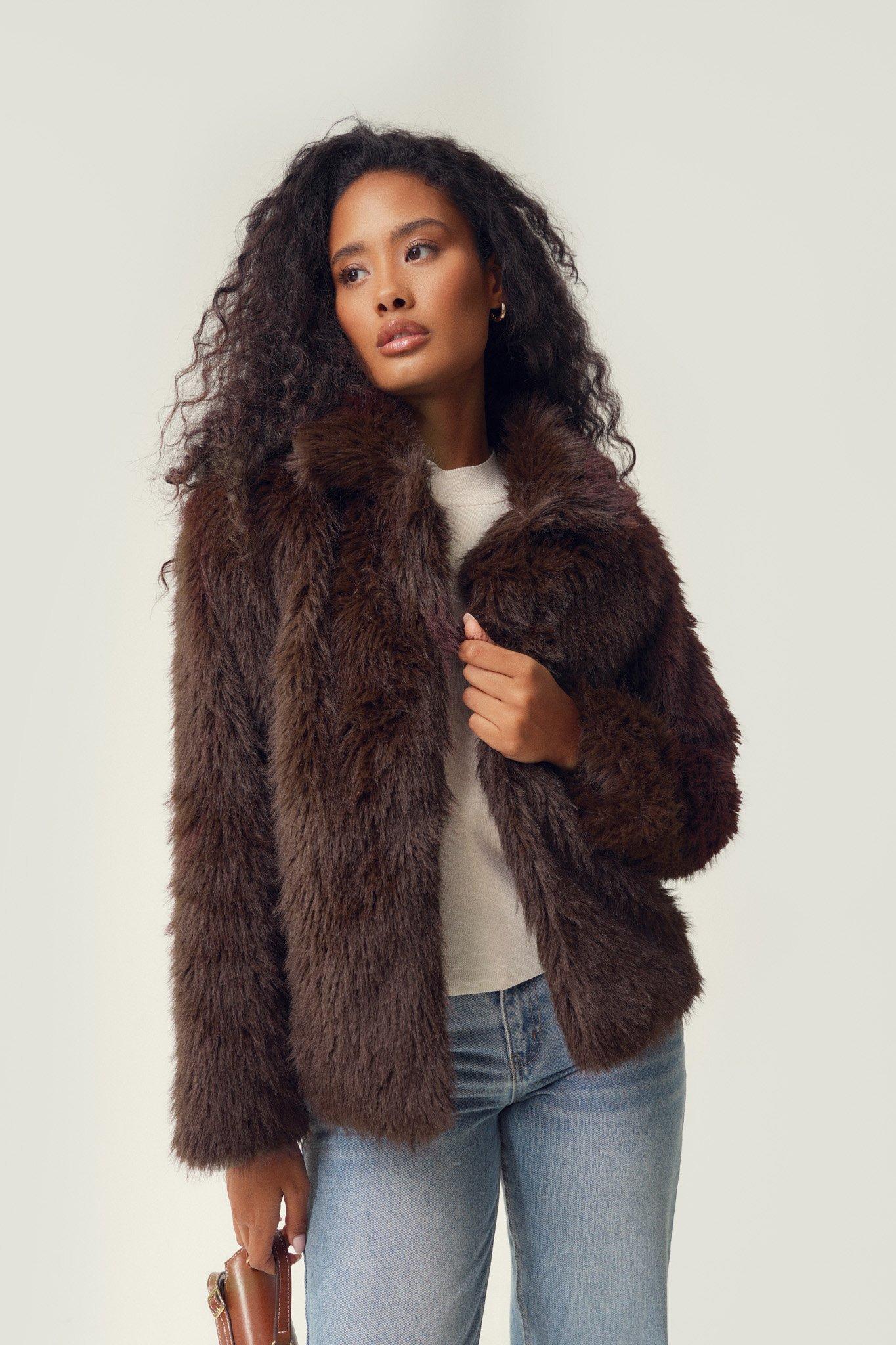 ジャケット・アウター ishidatenokcha faux fur linner Faux Fur Jacket