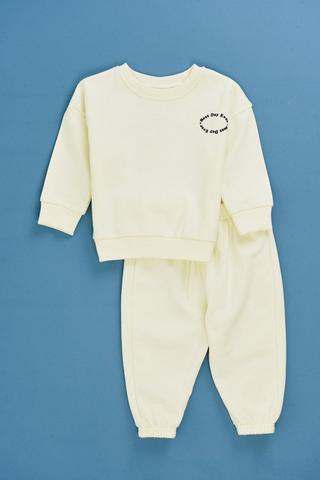 Sweat Top And Joggers Set