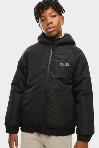 Hooded Bomber Jacket