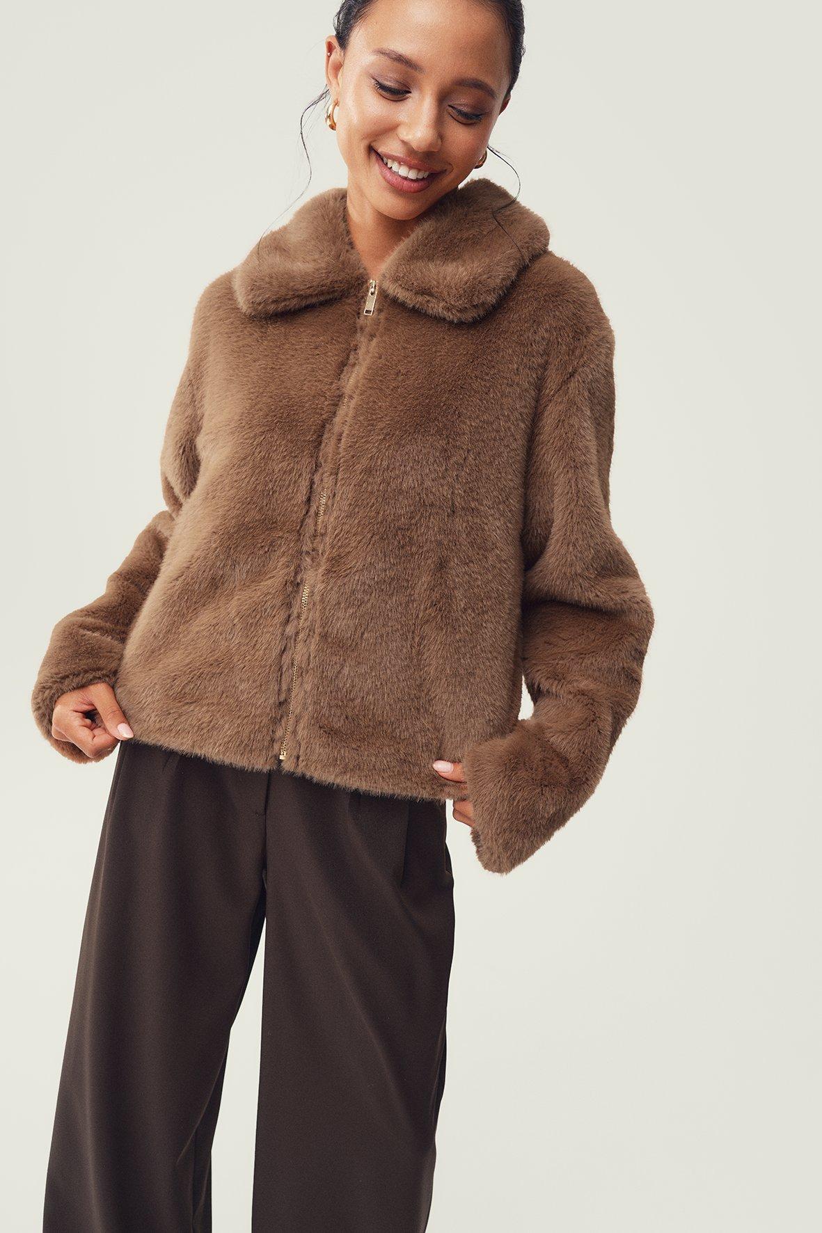 Faux Fur Jacket