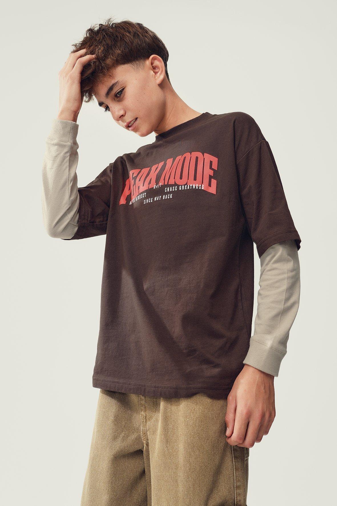 Layered Long Sleeve T-Shirt