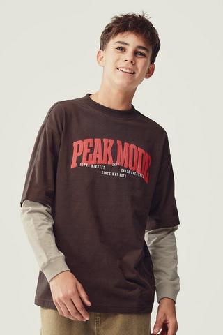 Layered Long Sleeve T-Shirt