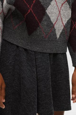 Knit Trumpet Skirt