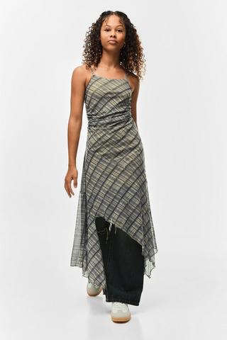Mesh Midi Dress