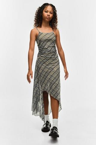 Mesh Midi Dress