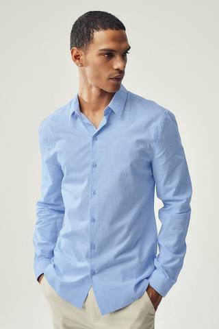 Stripe Long Sleeve Shirt