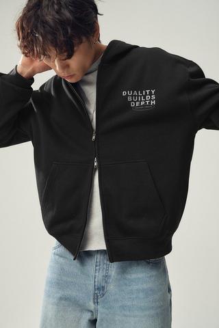 Zip Through Hoodie
