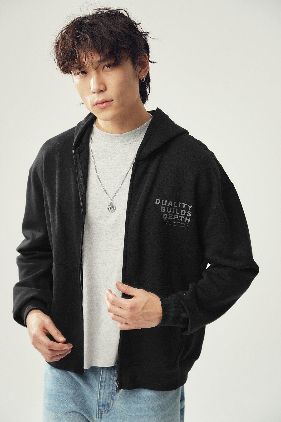 Zip Through Hoodie