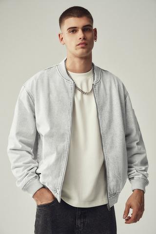 Denim Bomber Jacket