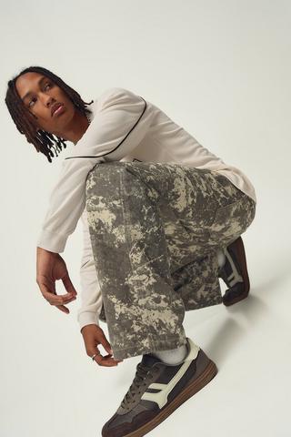 Camo Straight Pants