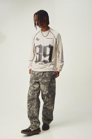 Camo Straight Pants