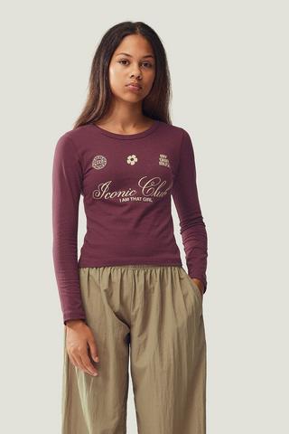 Long Sleeve Fitted T-Shirt
