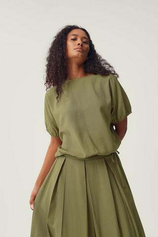Bubble Hem Top