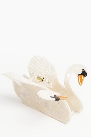 Swan Hair Claw
