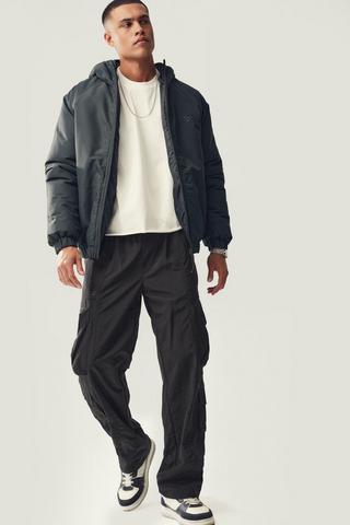 Straight Baggy Tapered Pants