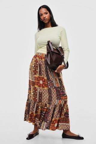 Tiered Skirt