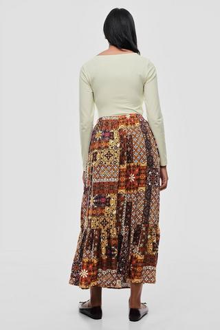 Tiered Skirt