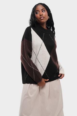 Argyle Pullover