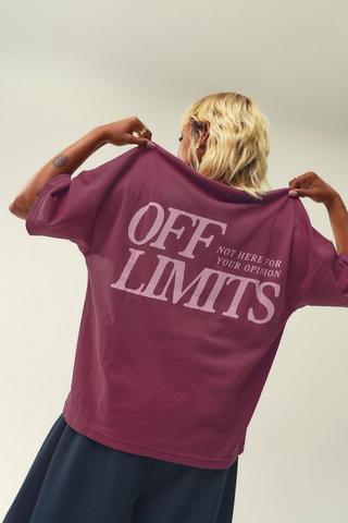 Interlock Oversized Boxy T-Shirt