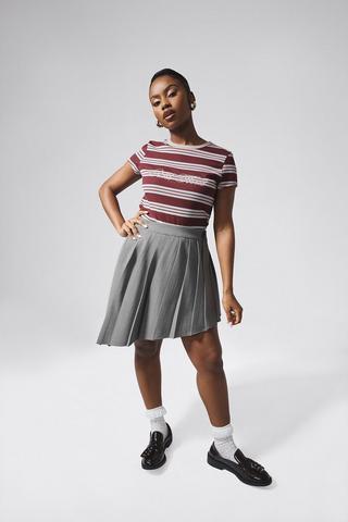 Mr Price x Sphokuhle Asymmetrical Pleated Skirt